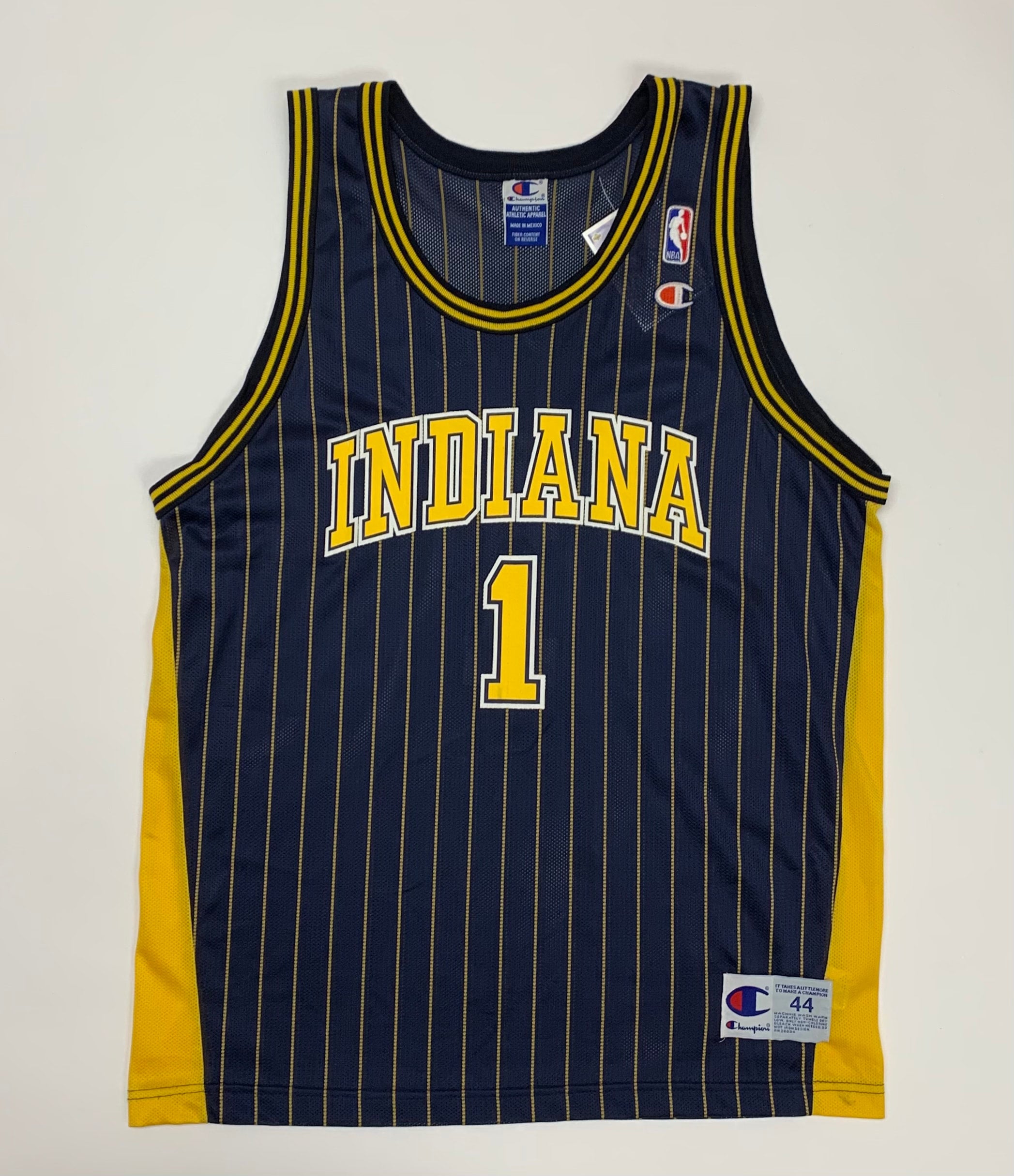 Retro Stephen Jackson #1 Indiana Pacers Adidas Jersey Size: Youth XL  (18-20)