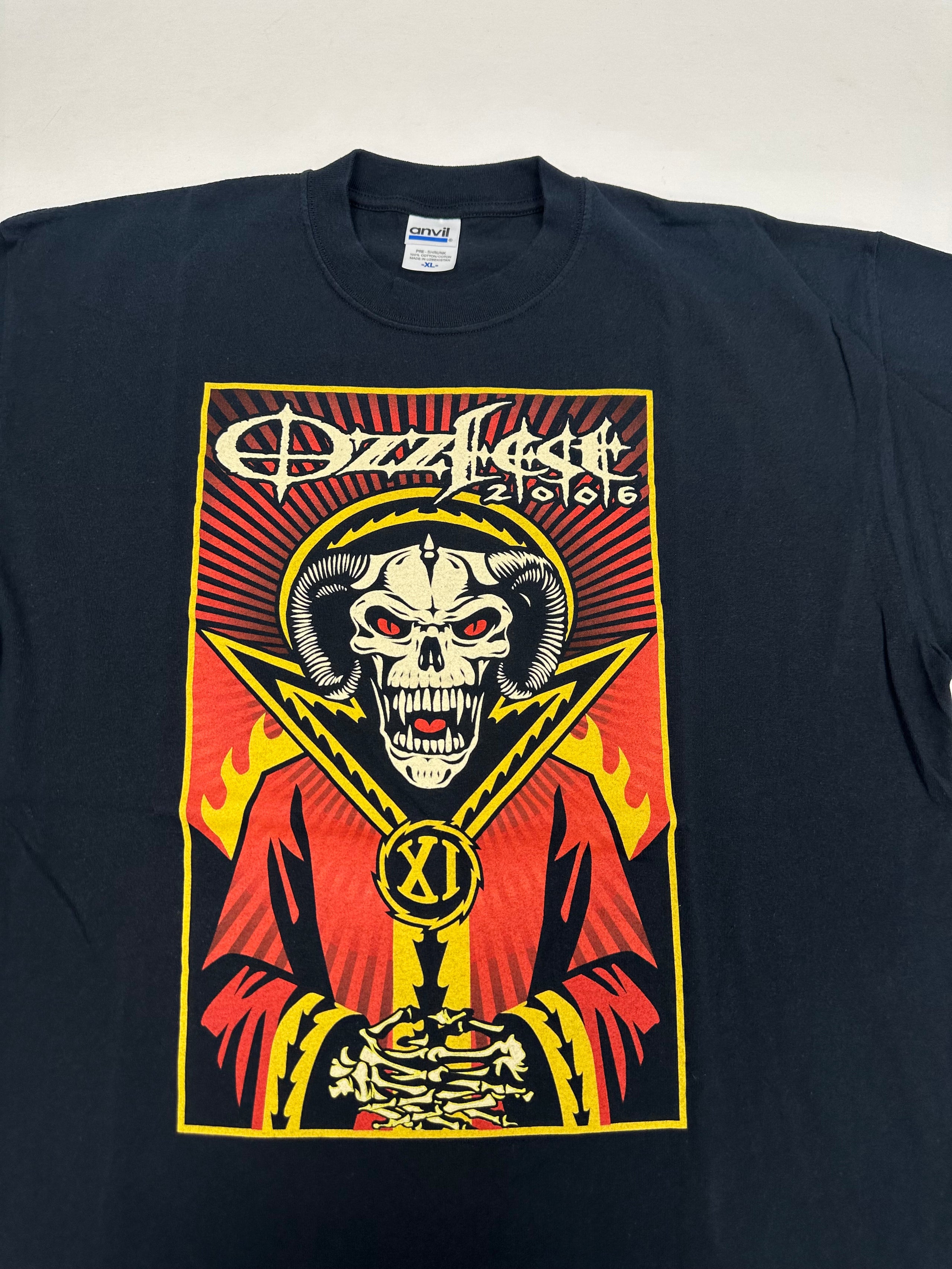 Ozzfest vintage concert tee tour good 2006