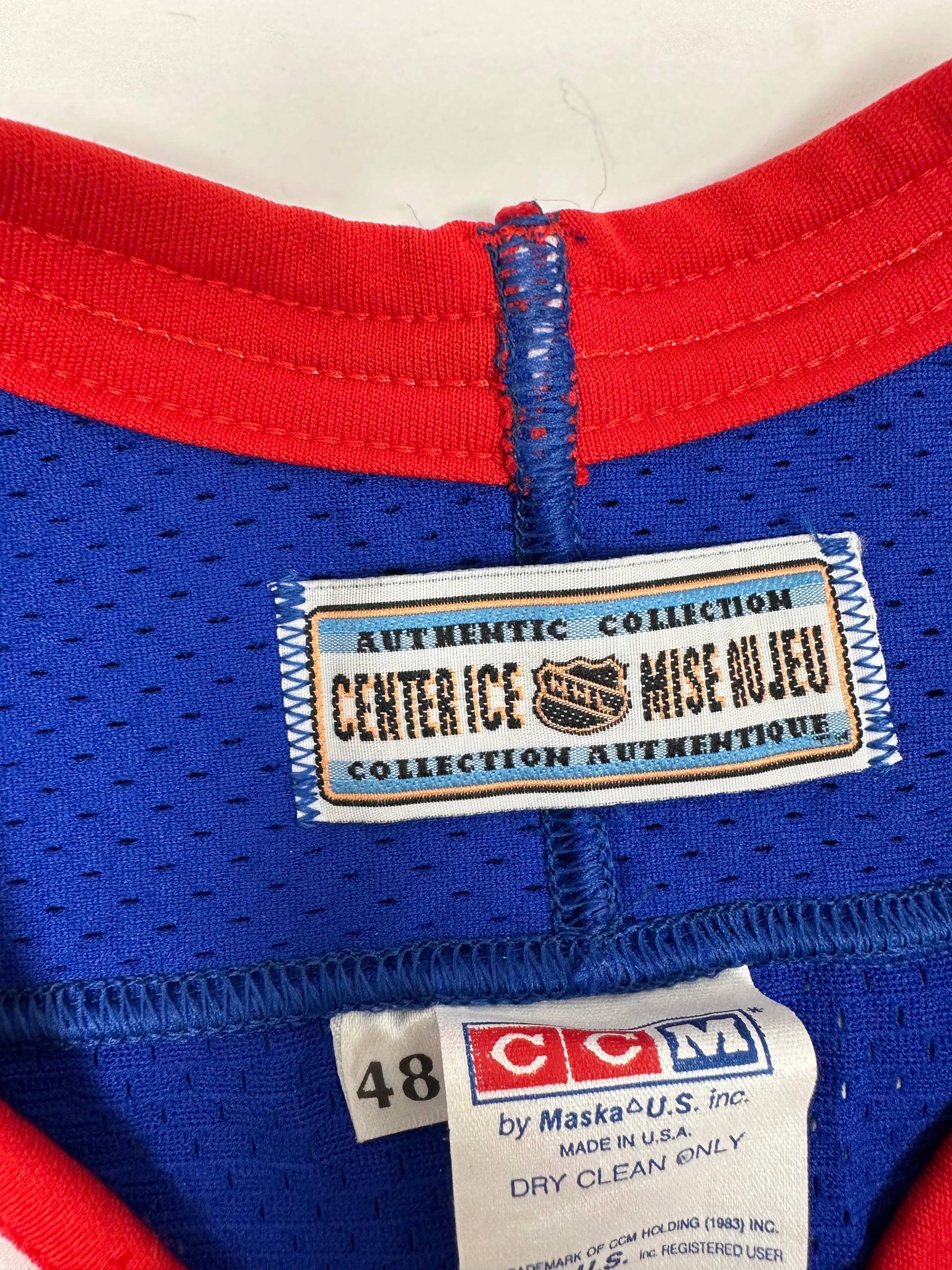 New York 2024 Rangers CCM jersey made in usa